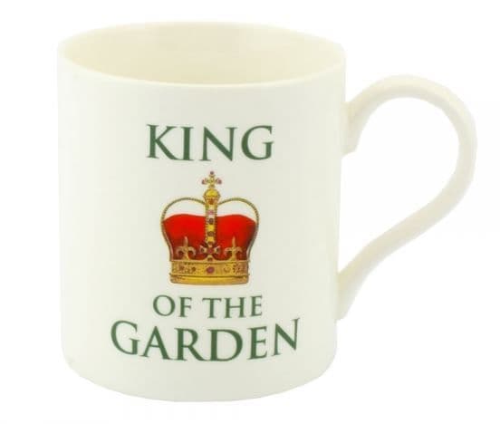 Fine China Mug and Coaster SetsLordship/Ladyship King/Queen of the Garden